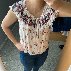 Altar’d state floral top